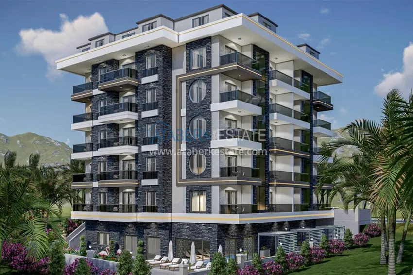 Квартиры в Махмутларе от инвестора в строящемся бутик-комплексе 7