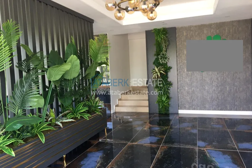 Квартира в Алании район Оба двухкомнатная в новостройке 7 