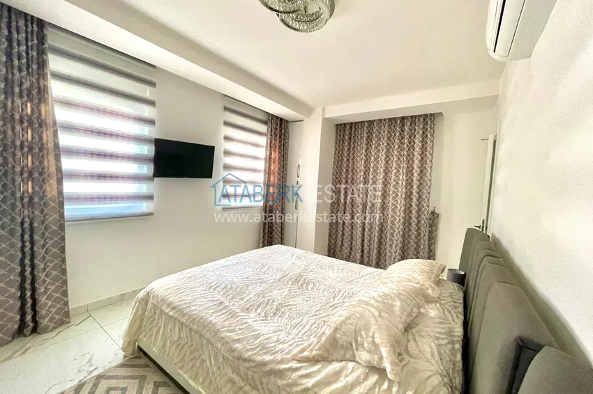 Приобрести Квартира в Махмутларе с мебелью и частичным видом на море и горы 8