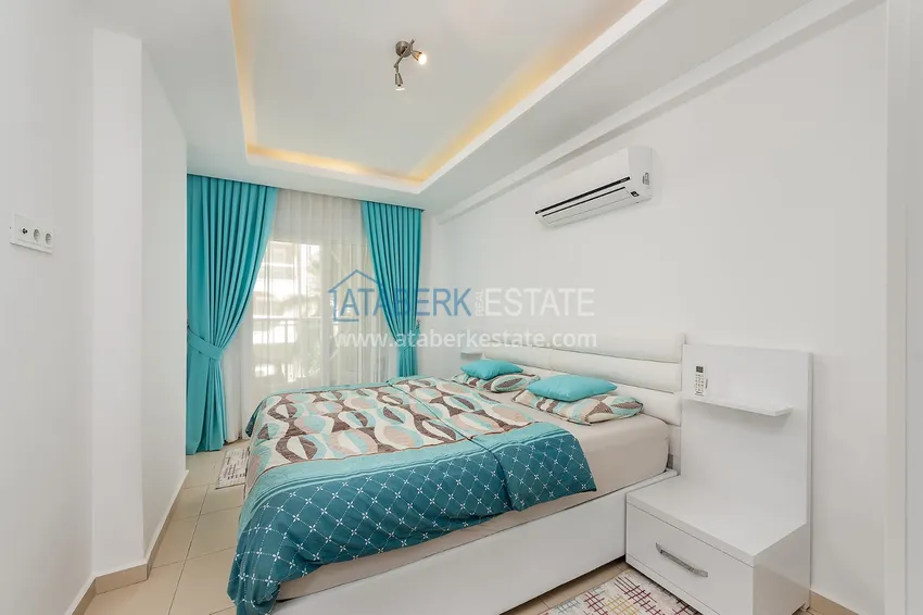 Приобрести Квартира в Авсалларе в комплексе с богатой инфраструктурой с мебелью 10 