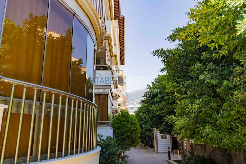 Квартира в центре Алании – район пляжа Клеопатра с 3 спальнями и отдельной кухней 13