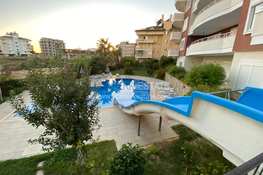 Квартира в Алании район Авсаллар с мебелью, видом на море и горы 8 