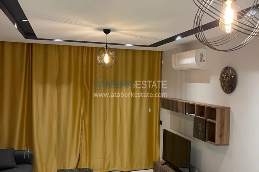 Приобрести В центре Алании на долгосрочную аренду сдаётся двухкомнатная квартира. Максимум 3 человека А1 9