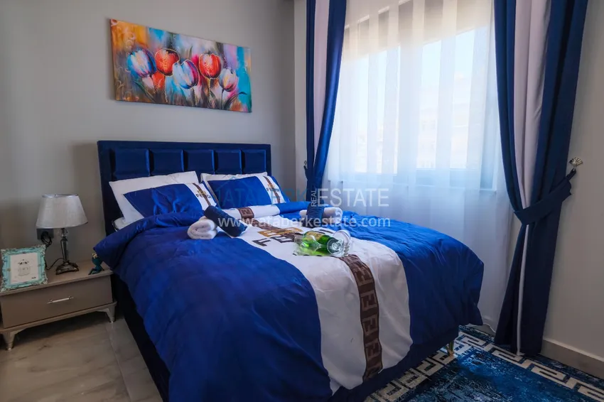 Приобрести Квартира в Махмутларе с новой мебелью, в молодом элитном комплексе 9 