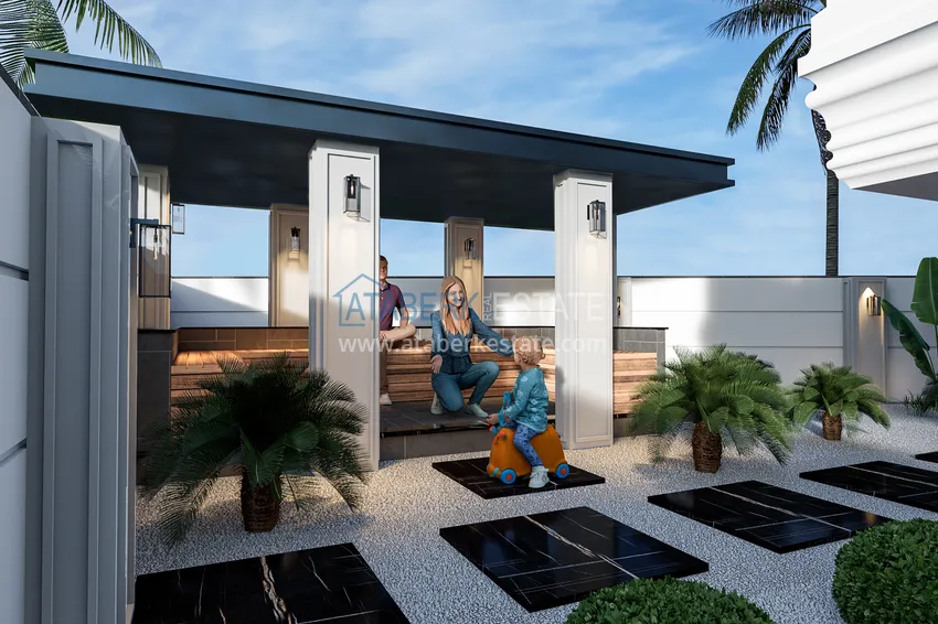 Новый инвестиционно-привлекательный проект, в центре Алании 8 