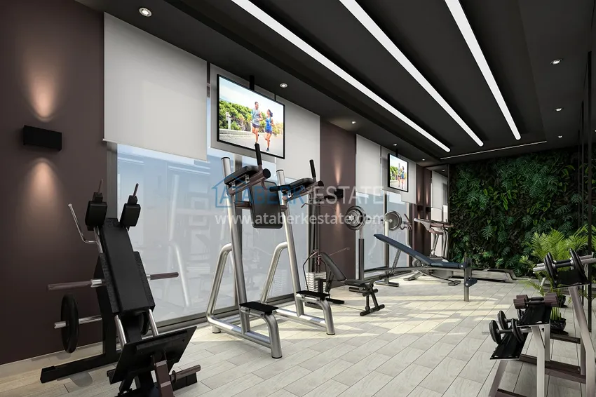 Пентхаус-дуплексы в Алании - район Бекташ в комплексе на завершающем этапе строительства 8 