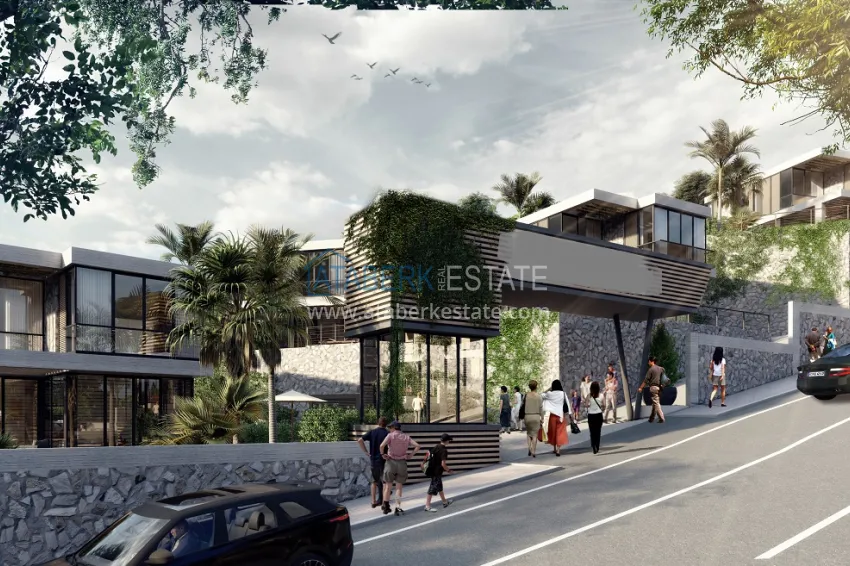 Новый проект коттеджного комплекса в Бодруме – Мугла, на первой береговой линии 8 