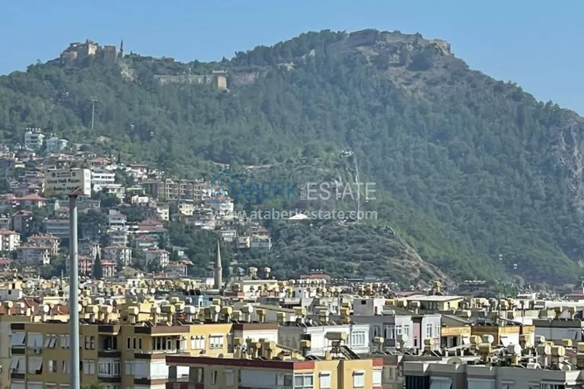 Приобрести Квартира меблированная с видом на горы в Алании - район пляжа Клеопатра 11 