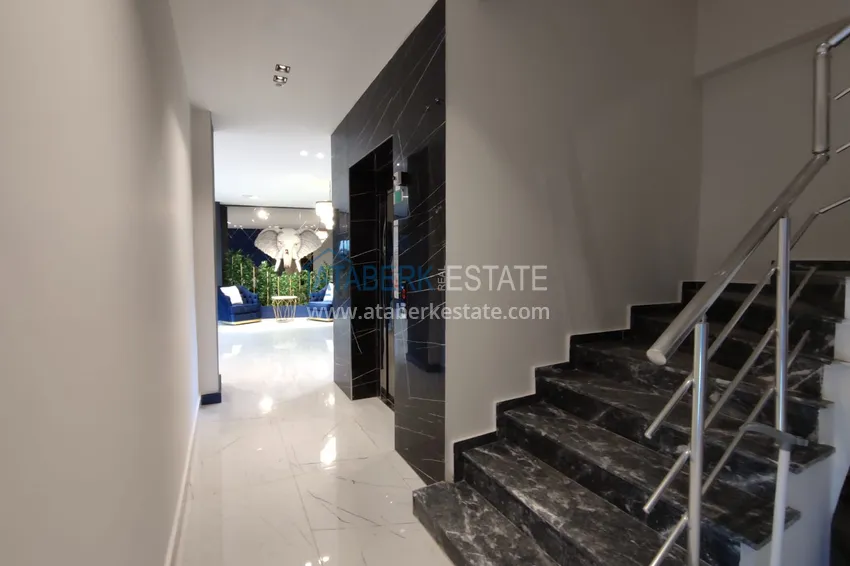 Аренда квартиры в Махмутларе двухкомнатная с современным интерьером №8 14 