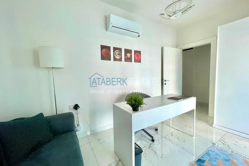 Приобрести Квартира в Махмутларе с мебелью и частичным видом на море и горы 9