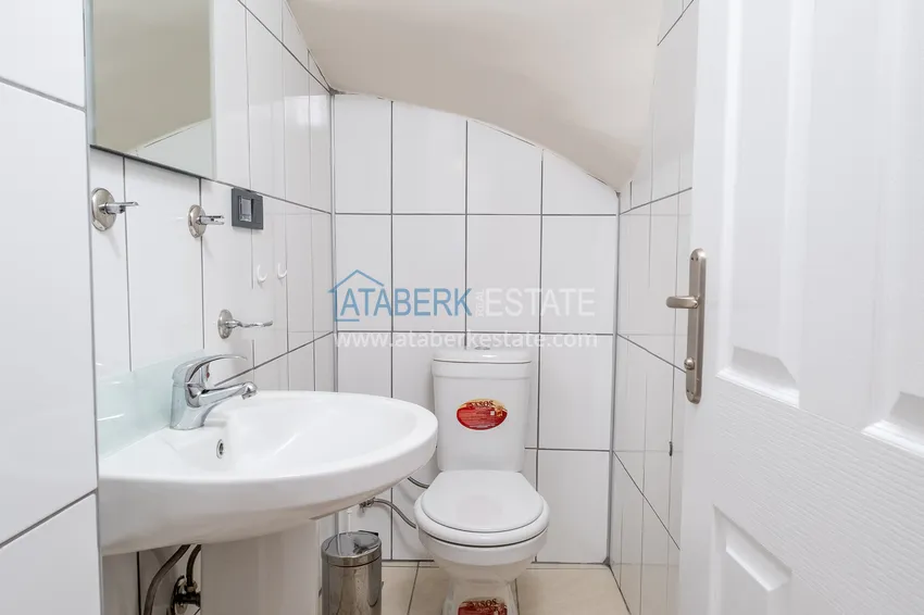 Приобрести Дуплекс в Алании район Оба меблированный рядом с морем 11