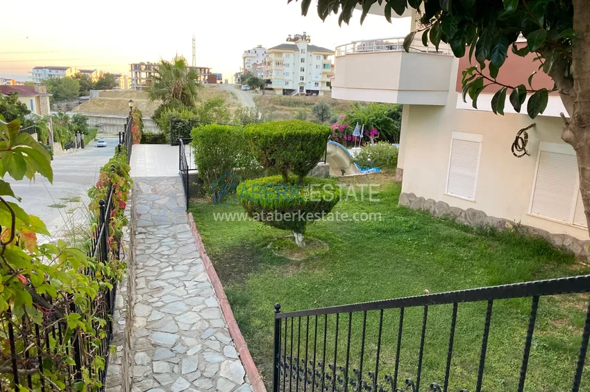 Квартира в Алании район Авсаллар с мебелью, видом на море и горы 9 