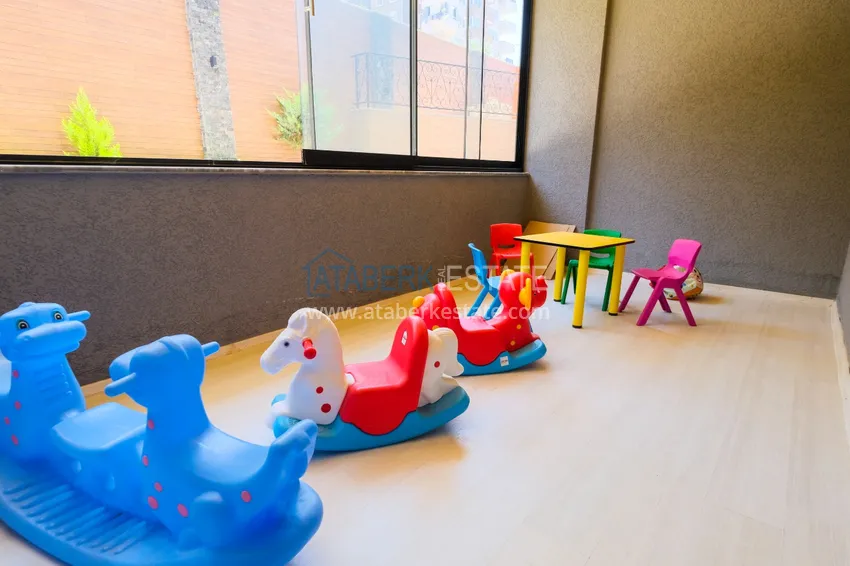 Квартира в Махмутларе с новой мебелью, в молодом элитном комплексе 10 