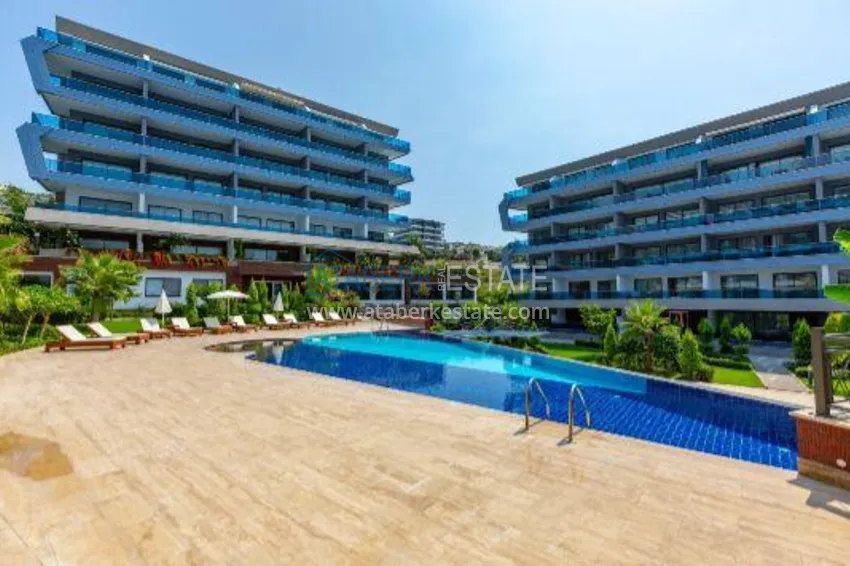 Пентхаус в Каргыджаке меблированный с прямым видом на море и горы 9