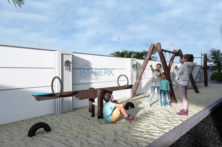 Новый инвестиционно-привлекательный проект, в центре Алании 9 