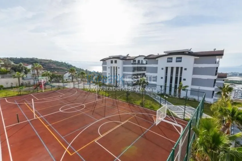 Квартира в Каргыджаке с мебелью, застекленным балконом и видом на море 10 