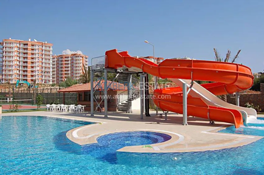 Двухуровневый пентхаус в районе Тосмур с мебелью, видом на море и горы 9 