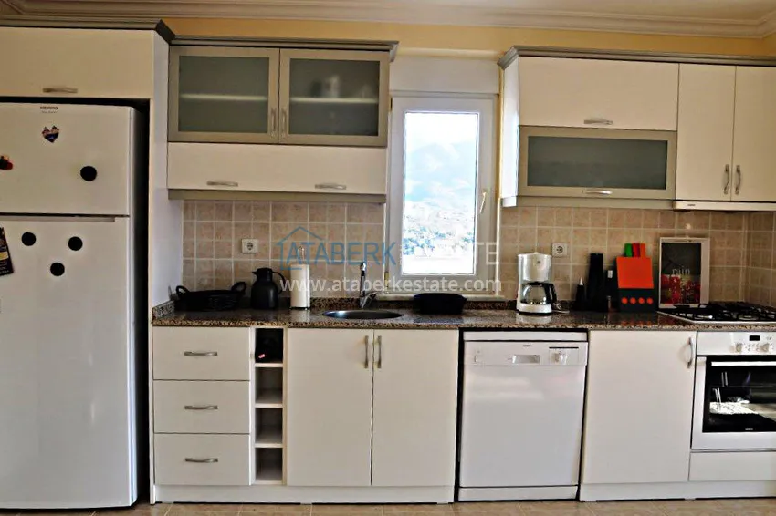 Приобрести Двухуровневый пентхаус в районе Тосмур с мебелью, видом на море и горы 9 