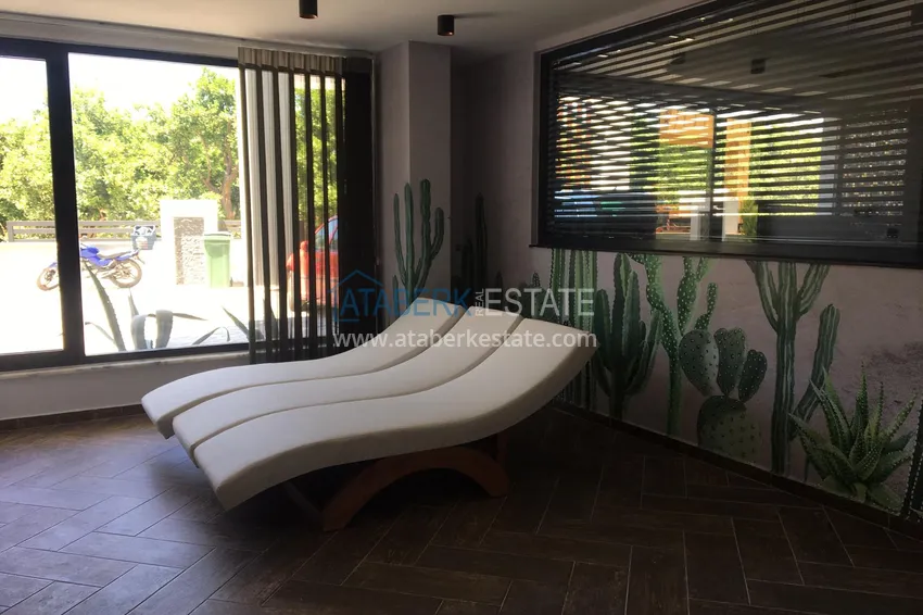 Квартира в Алании район Оба двухкомнатная в новостройке 9 