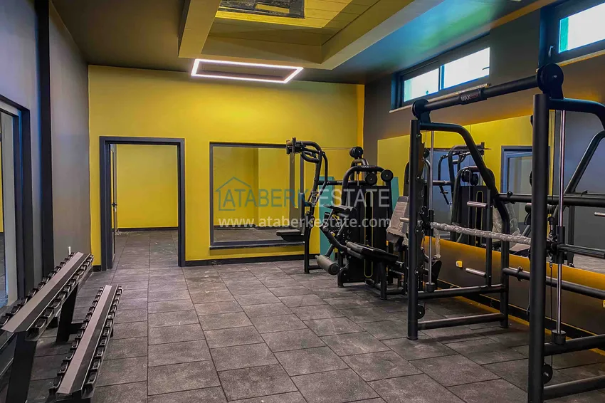 Квартира в Махмутларе, с чистовой отделкой и видом на горы 25