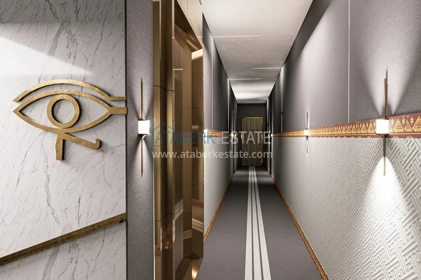 Двухкомнатные квартиры в Алании, район Махмутлар в комплексе на этапе строительства 27