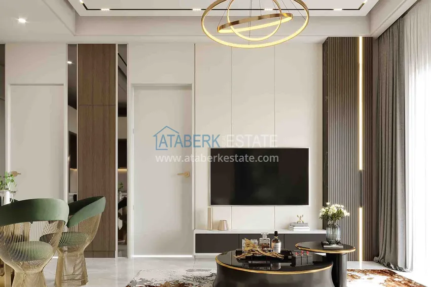 Приобрести Новый эксклюзивный проект жилого комплекса в Алании – район Оба 2 