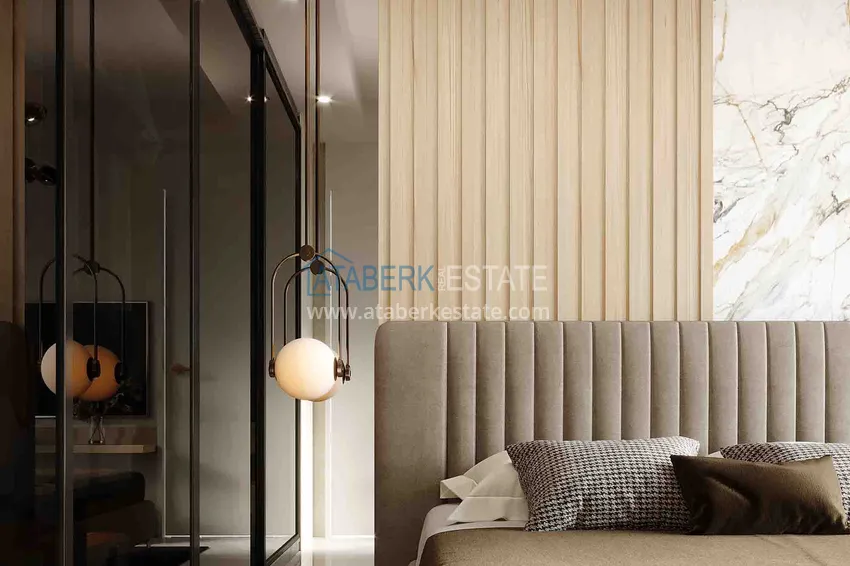 Приобрести Новый эксклюзивный проект жилого комплекса в Алании – район Оба 13 