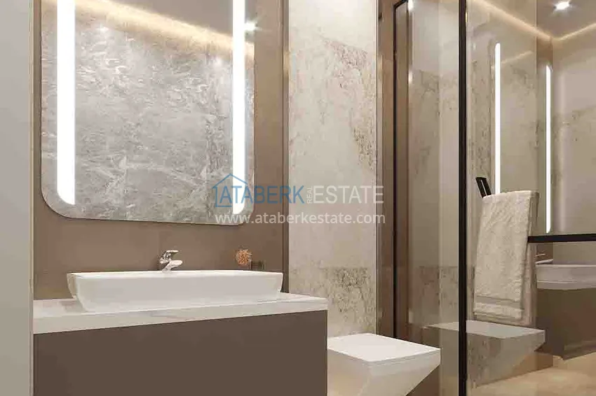 Приобрести Новый эксклюзивный проект жилого комплекса в Алании – район Оба 20 