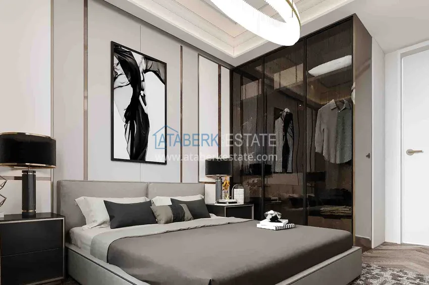 Приобрести Новый эксклюзивный проект жилого комплекса в Алании – район Оба 15 