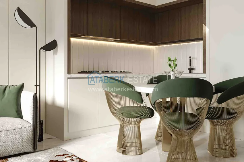 Приобрести Новый эксклюзивный проект жилого комплекса в Алании – район Оба 4 