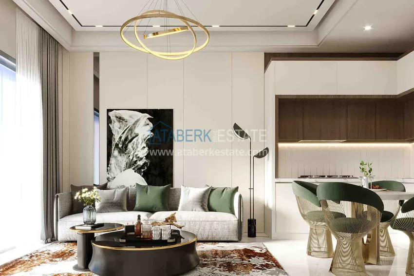 Приобрести Новый эксклюзивный проект жилого комплекса в Алании – район Оба 1 