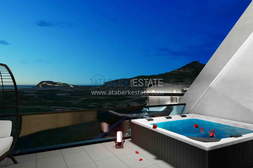 Приобрести Новый эксклюзивный проект жилого комплекса в Алании – район Оба 25 