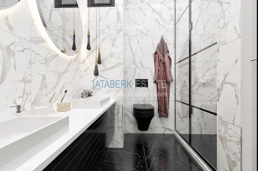 Приобрести Квартира в районе Авсаллар в комплексе на этапе строительства напрямую от инвестора 3 