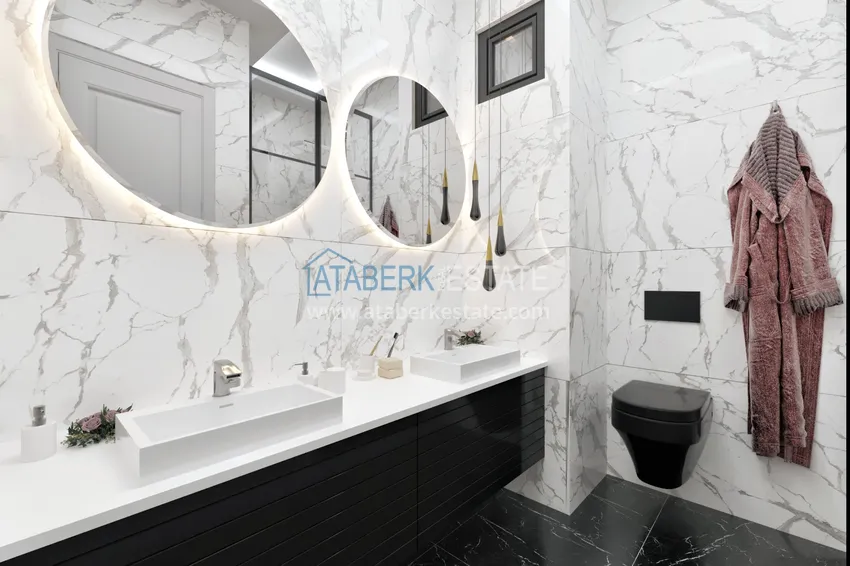 Приобрести Квартира в районе Авсаллар в комплексе на этапе строительства напрямую от инвестора 4 