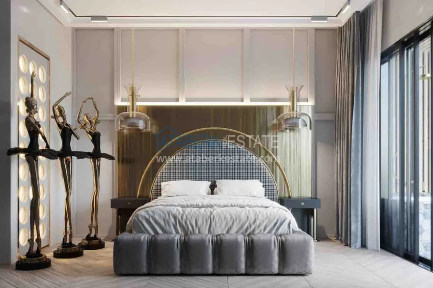 Приобрести Новый эксклюзивный проект жилого комплекса в Алании – район Оба 17 