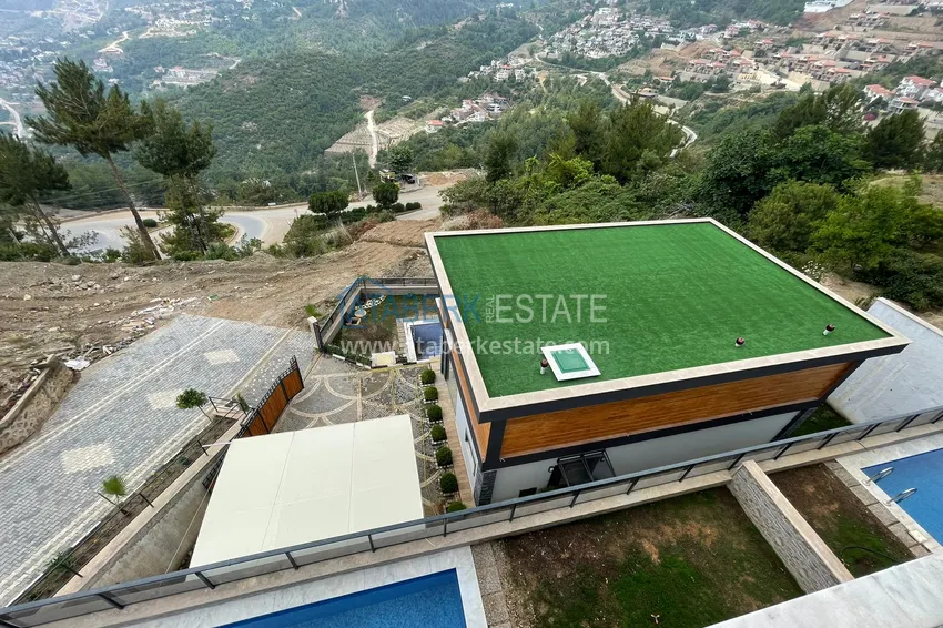 Приобрести Люксовые виллы от застройщика в Алании – район Бекташ 7 