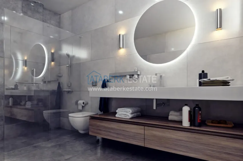 Приобрести Новый проект коттеджного комплекса в Бодруме – Мугла, на первой береговой линии 14 