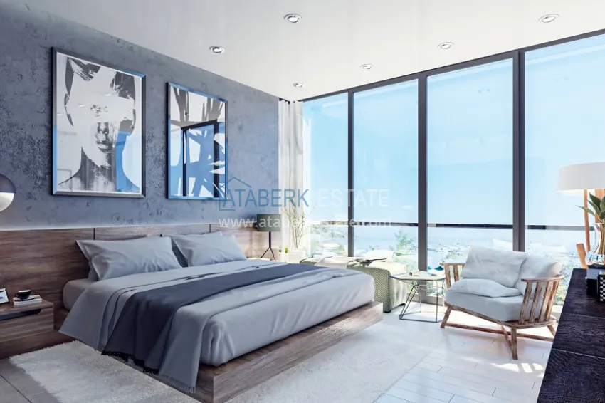 Приобрести Новый проект коттеджного комплекса в Бодруме – Мугла, на первой береговой линии 15 