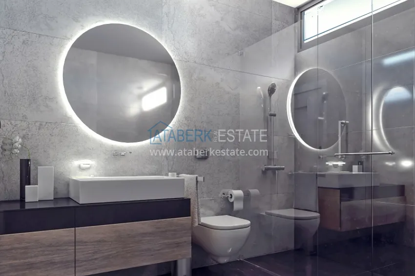 Приобрести Новый проект коттеджного комплекса в Бодруме – Мугла, на первой береговой линии 21 