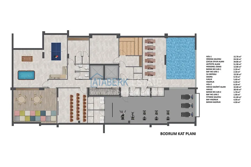 Купить дешево Новый проект жилого комплекса комфорт-класса в Газипаше 1 