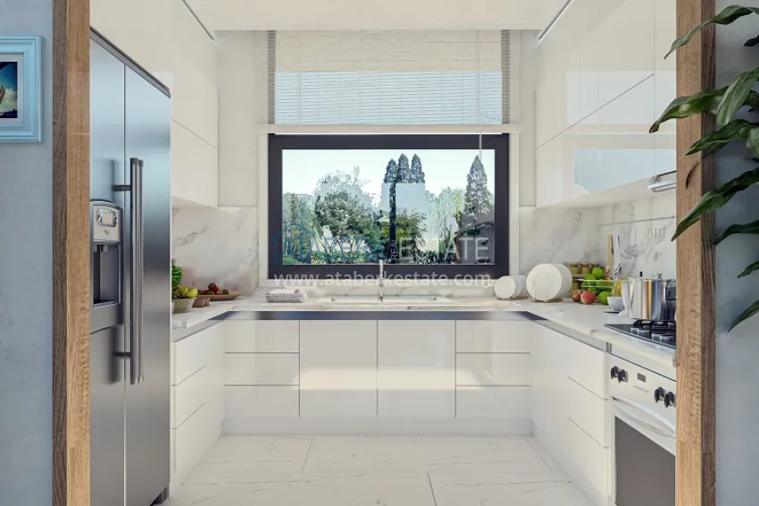 Приобрести Новый проект коттеджного комплекса в Бодруме – Мугла, на первой береговой линии 1 