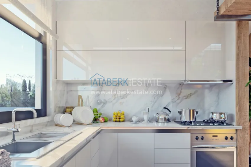 Приобрести Новый проект коттеджного комплекса в Бодруме – Мугла, на первой береговой линии 2 