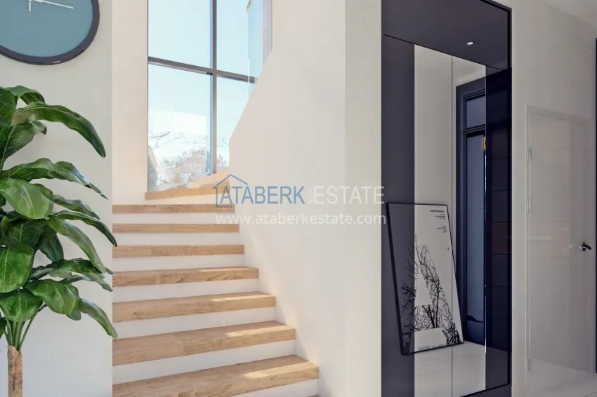 Приобрести Новый проект коттеджного комплекса в Бодруме – Мугла, на первой береговой линии 12 