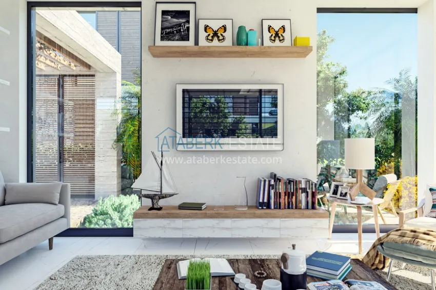 Приобрести Новый проект коттеджного комплекса в Бодруме – Мугла, на первой береговой линии 4 