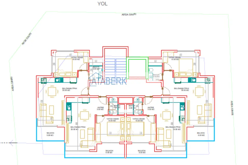 Купить дешево Квартиры от застройщика в Махмутларе с доступной ценовой политикой 3