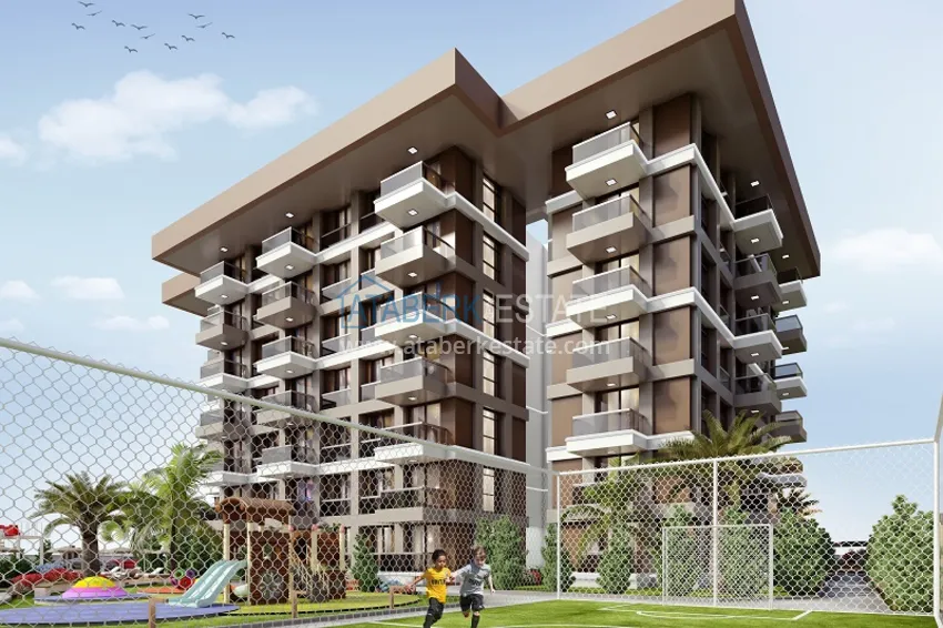 Новый проект жилого комплекса в Газипаше - Алания 5 