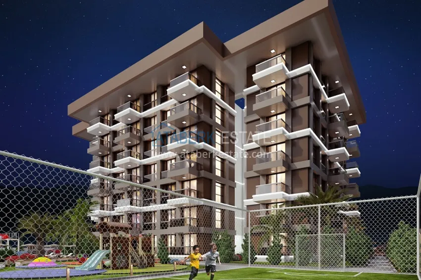 Новый проект жилого комплекса в Газипаше - Алания 6 