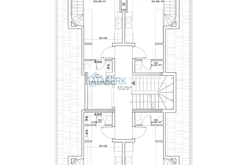 Купить дешево Квартиры и коммерческое помещение напрямую от застройщика в Алании, район Каргыджак - вторая береговая линия 7 