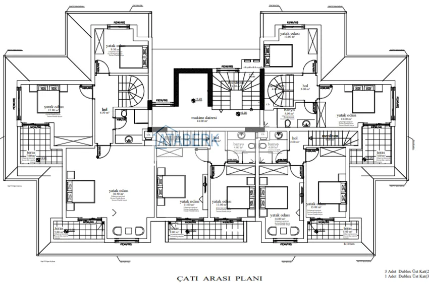 Купить дешево Новый проект бутик-комплекса в Алания – район Каргыджак 5 