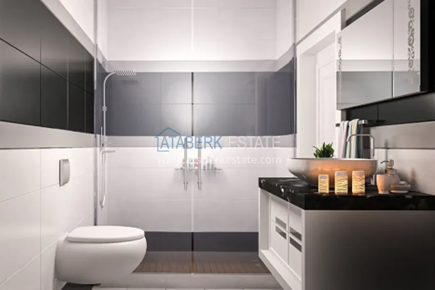 Приобрести Доступная курортная недвижимость в Алании - Авсаллар на этапе строительства 7 